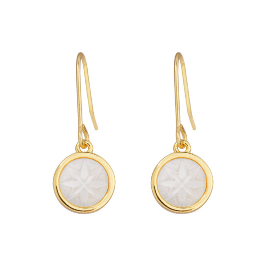 Matariki Whetū Earring - Gold