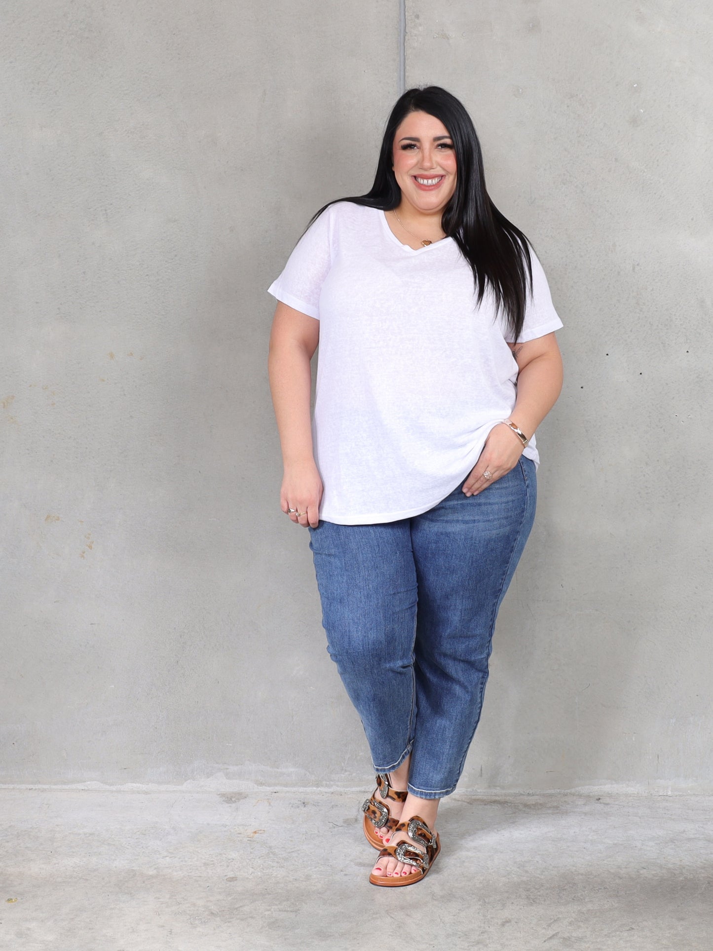 Cuba Tee - White - Isla-Maree