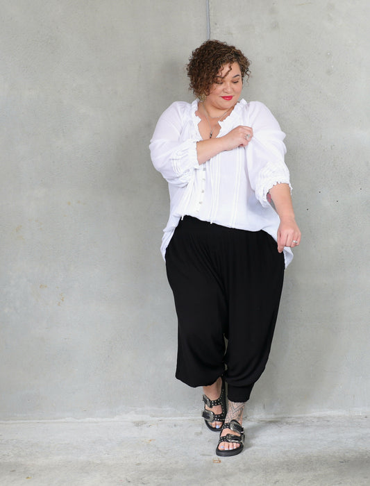 Farrah Blouse - White