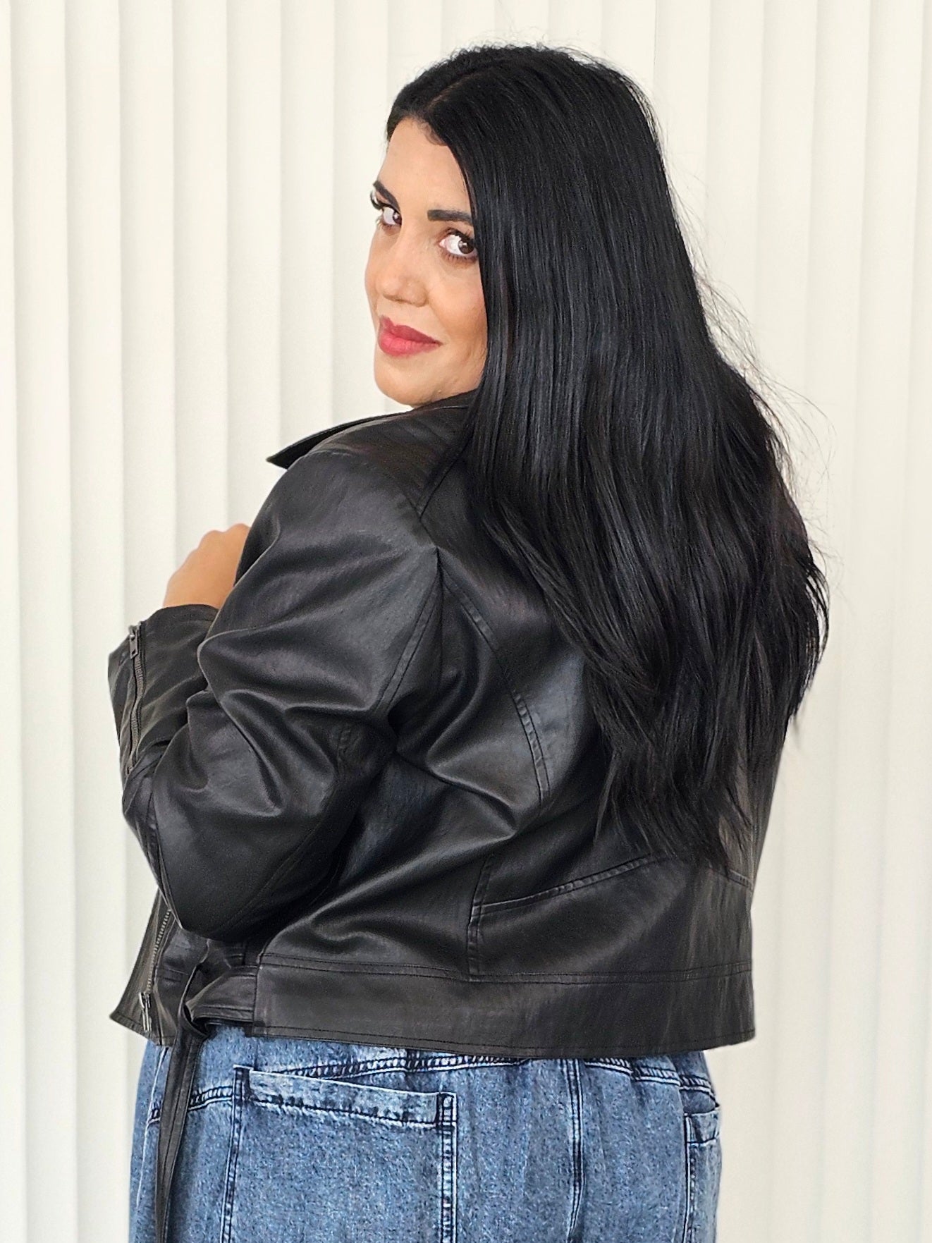 Free Bird Biker Jacket - Black