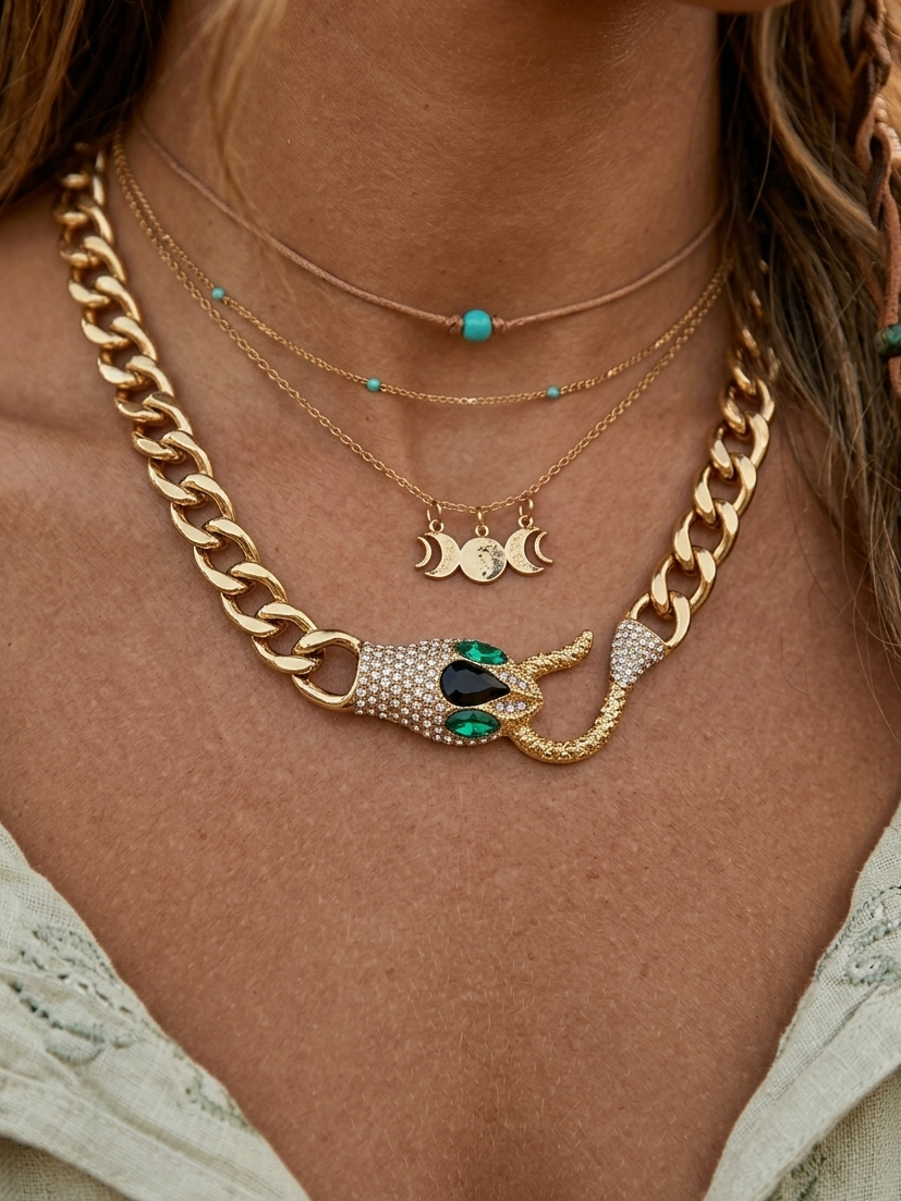 Viper Necklace - Isla-Maree