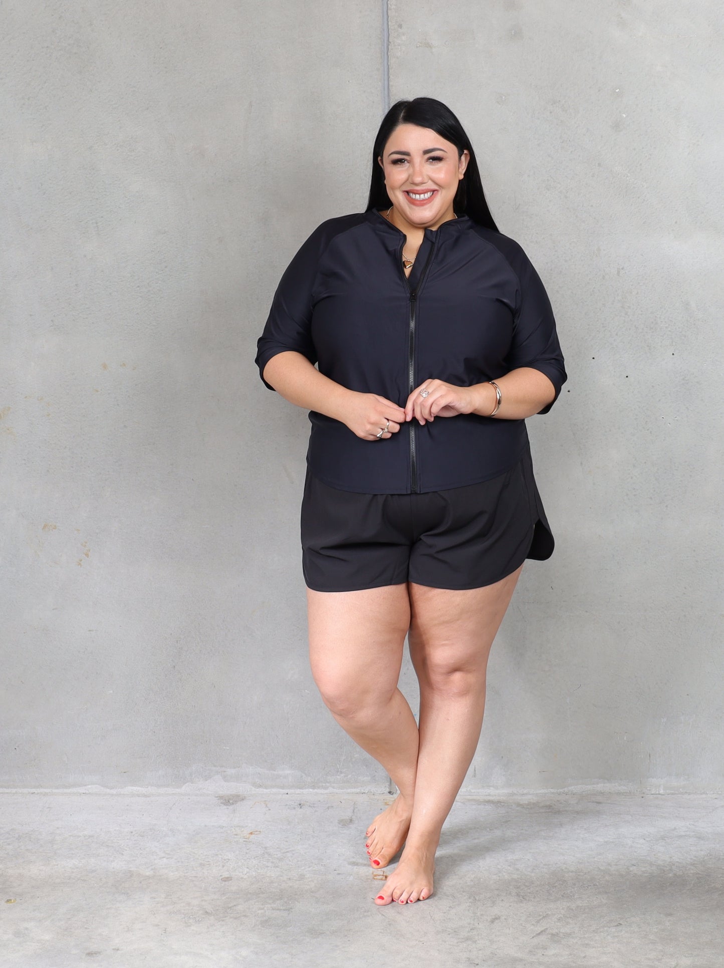 High Tide Rashie - Black