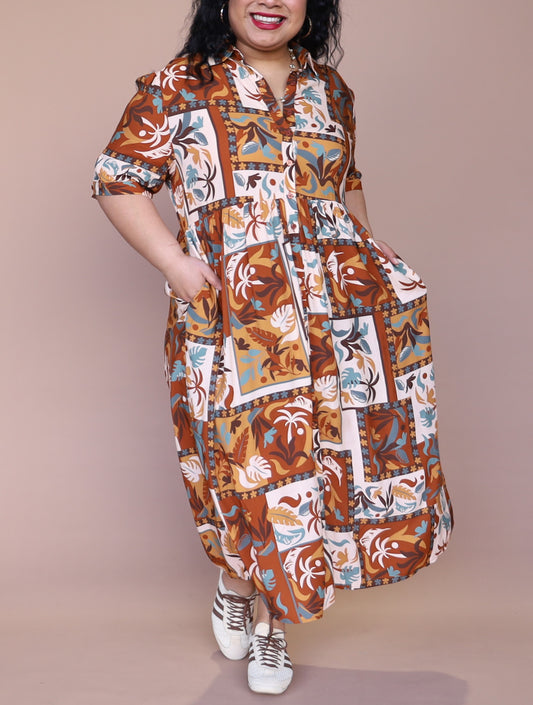 Valerie Dress - Tropical Vacay