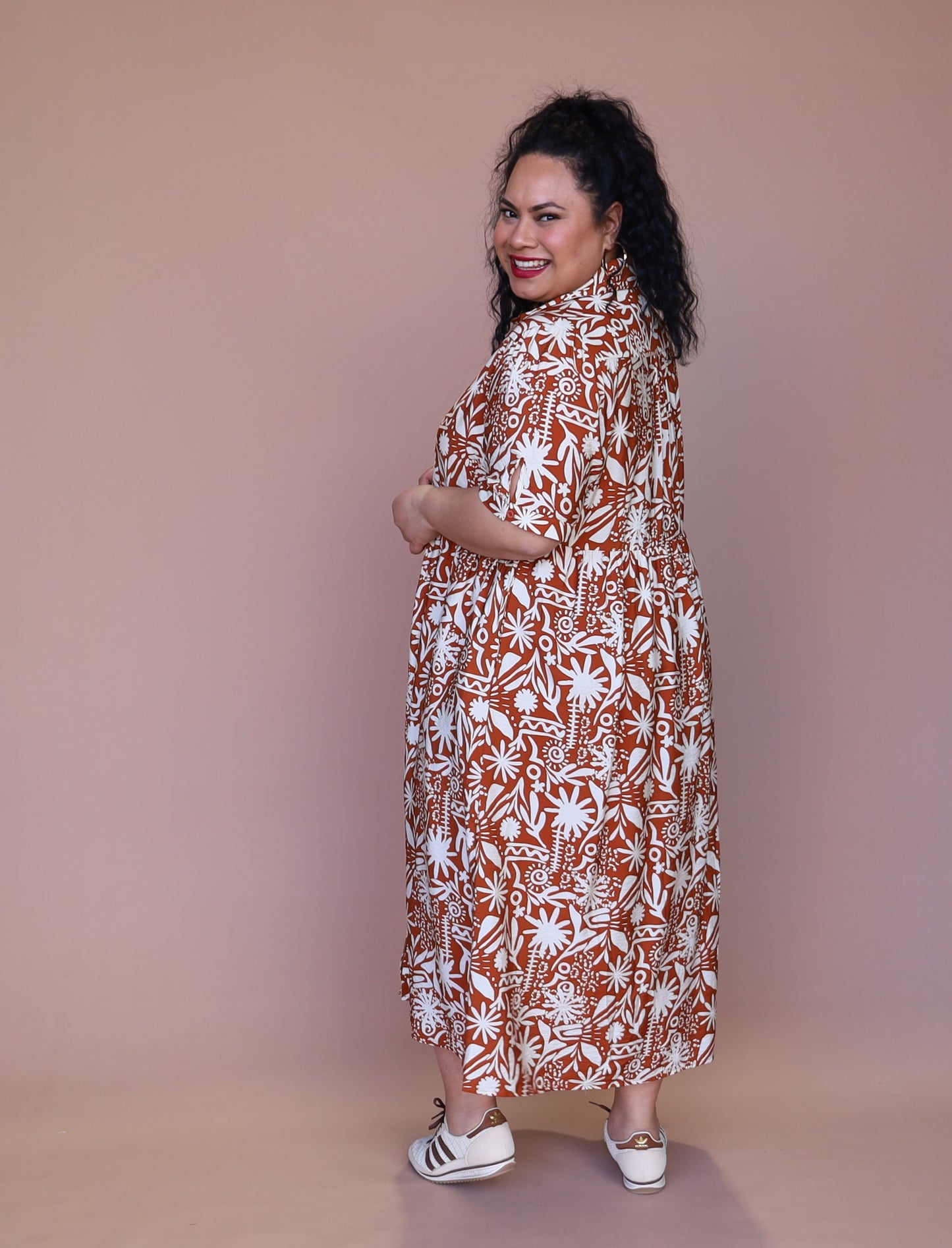 Valerie Dress - Beach Vacay Tan