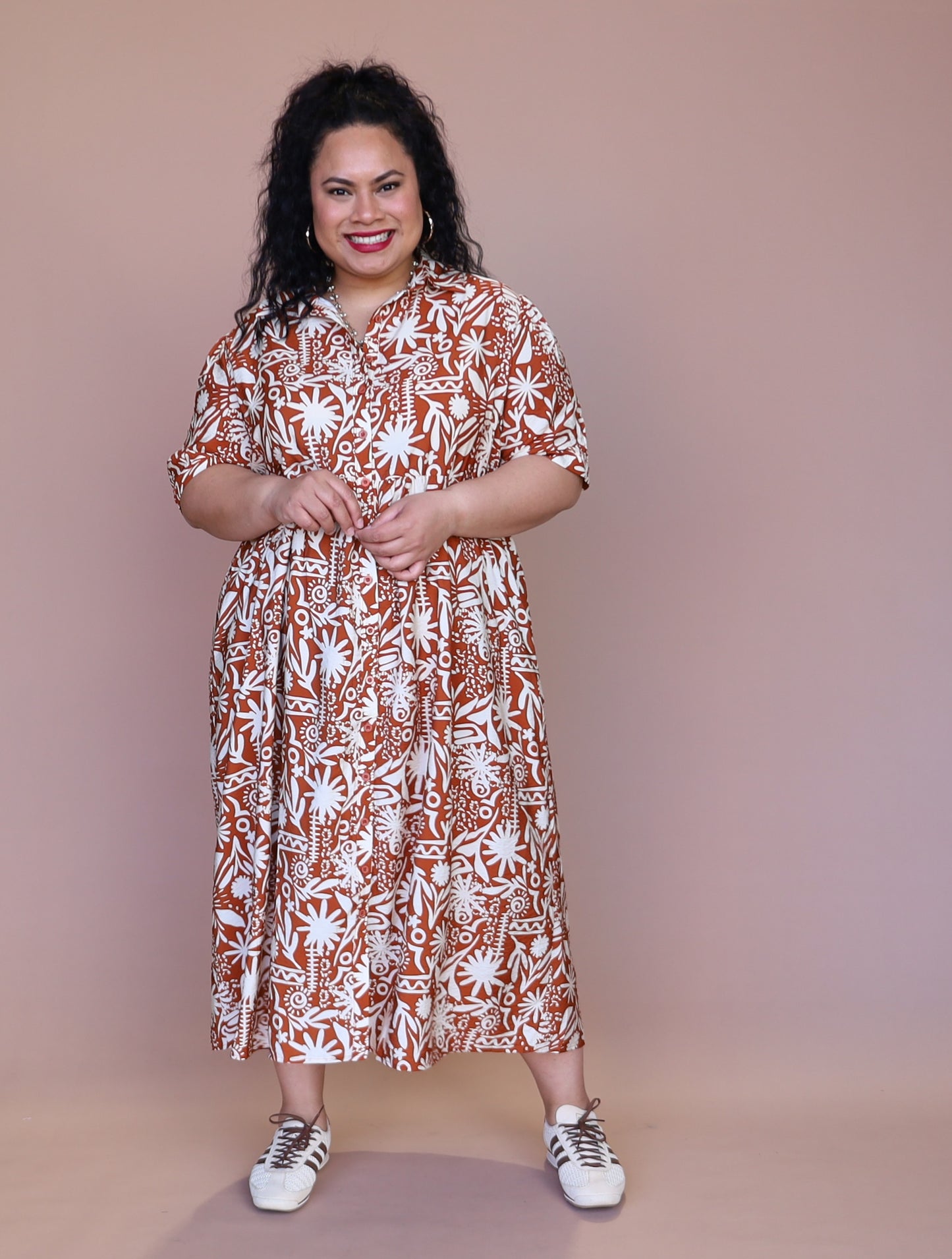Valerie Dress - Beach Vacay Tan