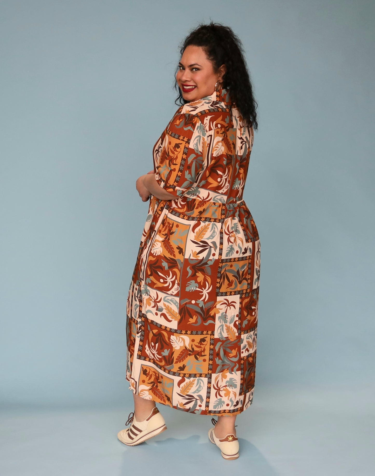 Martha Dress - Tropical Vacay