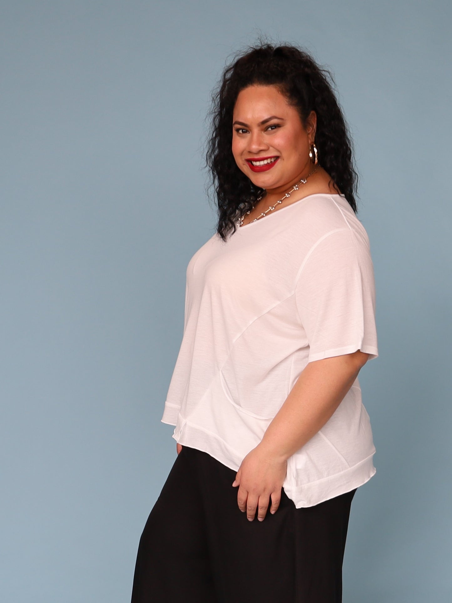 Slouch Tee - Ivory
