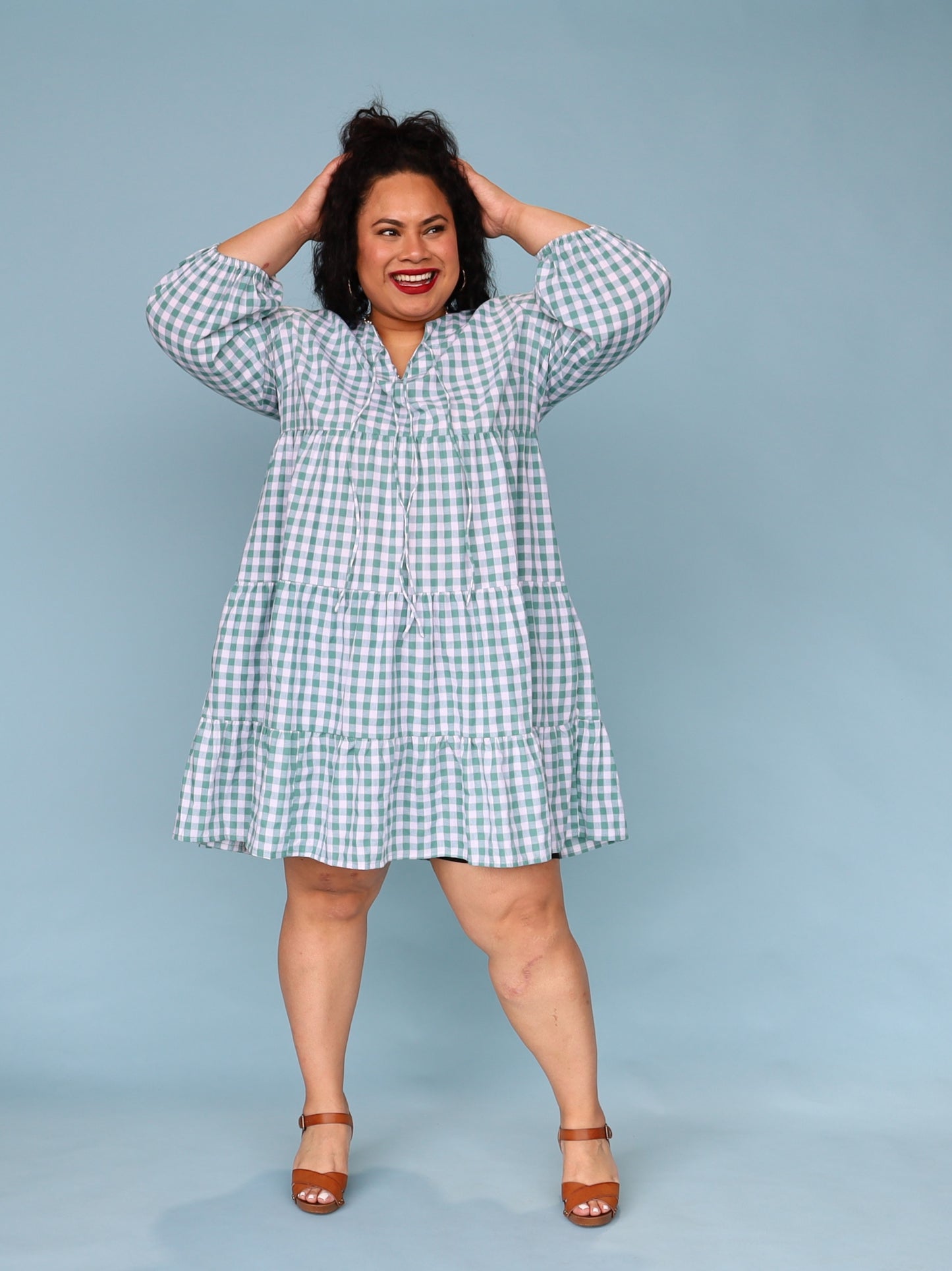 Cinta Dress - Tosca Gingham