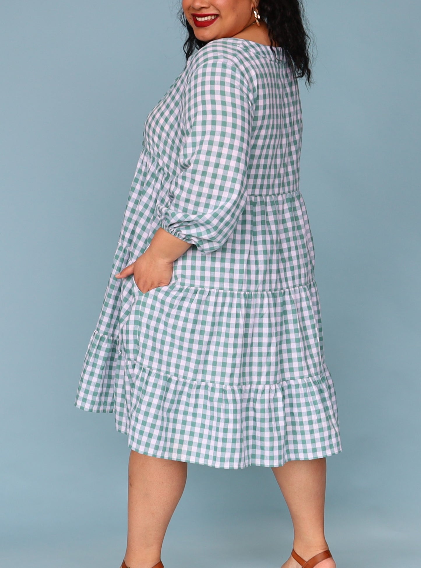 Cinta Dress - Tosca Gingham