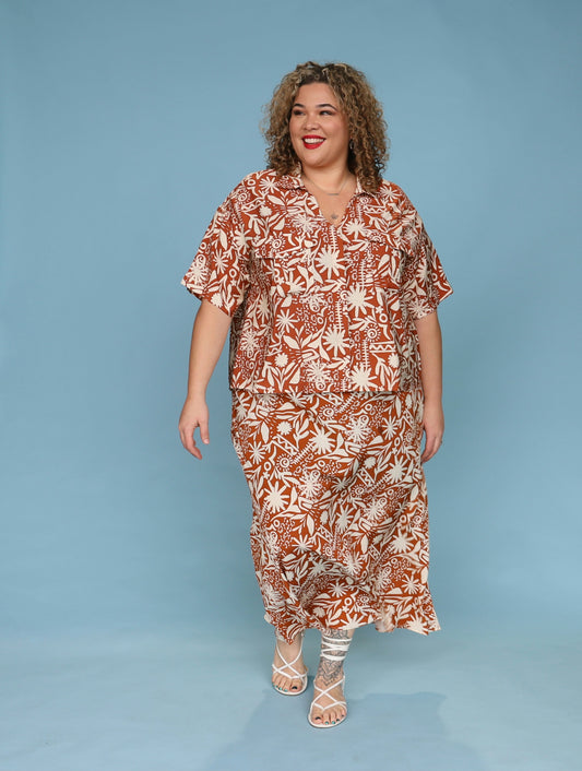 Raffles Shirt - Beach Vacay Tan