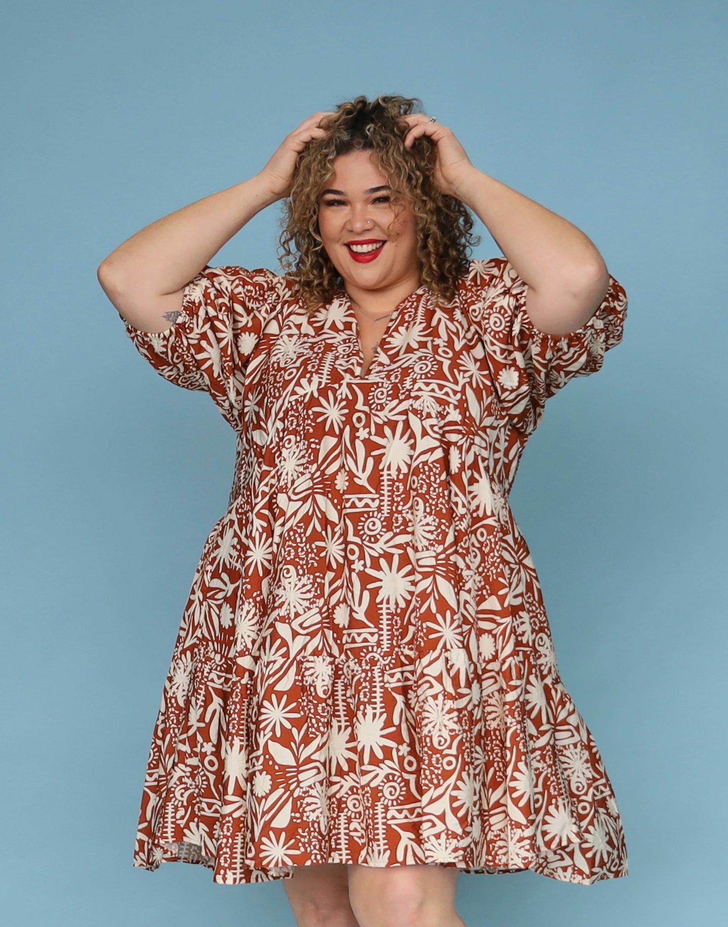 Mamma Mia Dress - Beach Vacay Tan