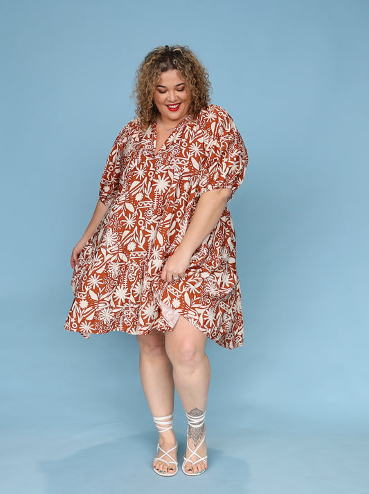 Mamma Mia Dress - Beach Vacay Tan