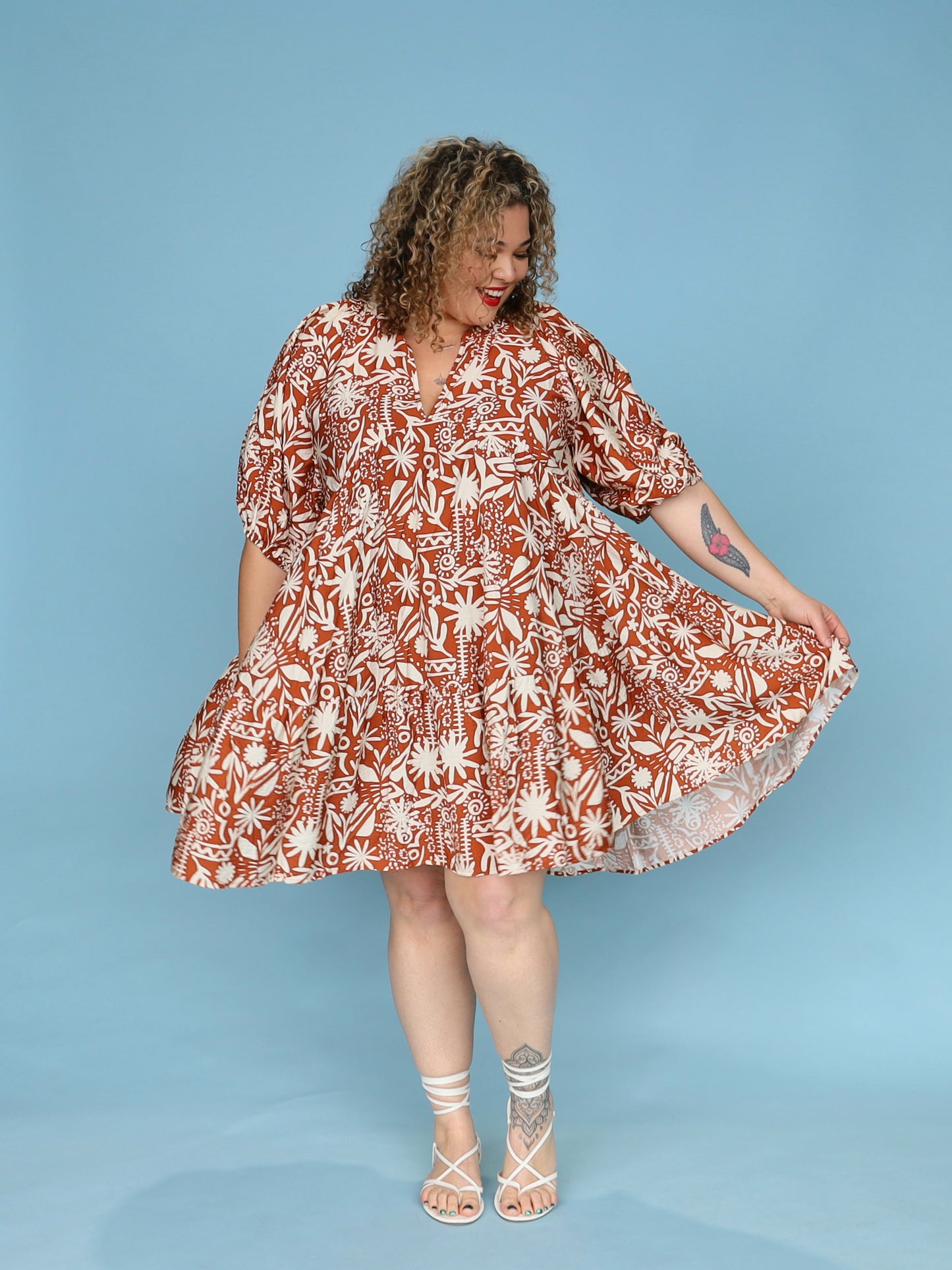 Mamma Mia Dress - Beach Vacay Tan