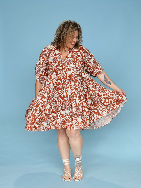 Mamma Mia Dress - Beach Vacay Tan