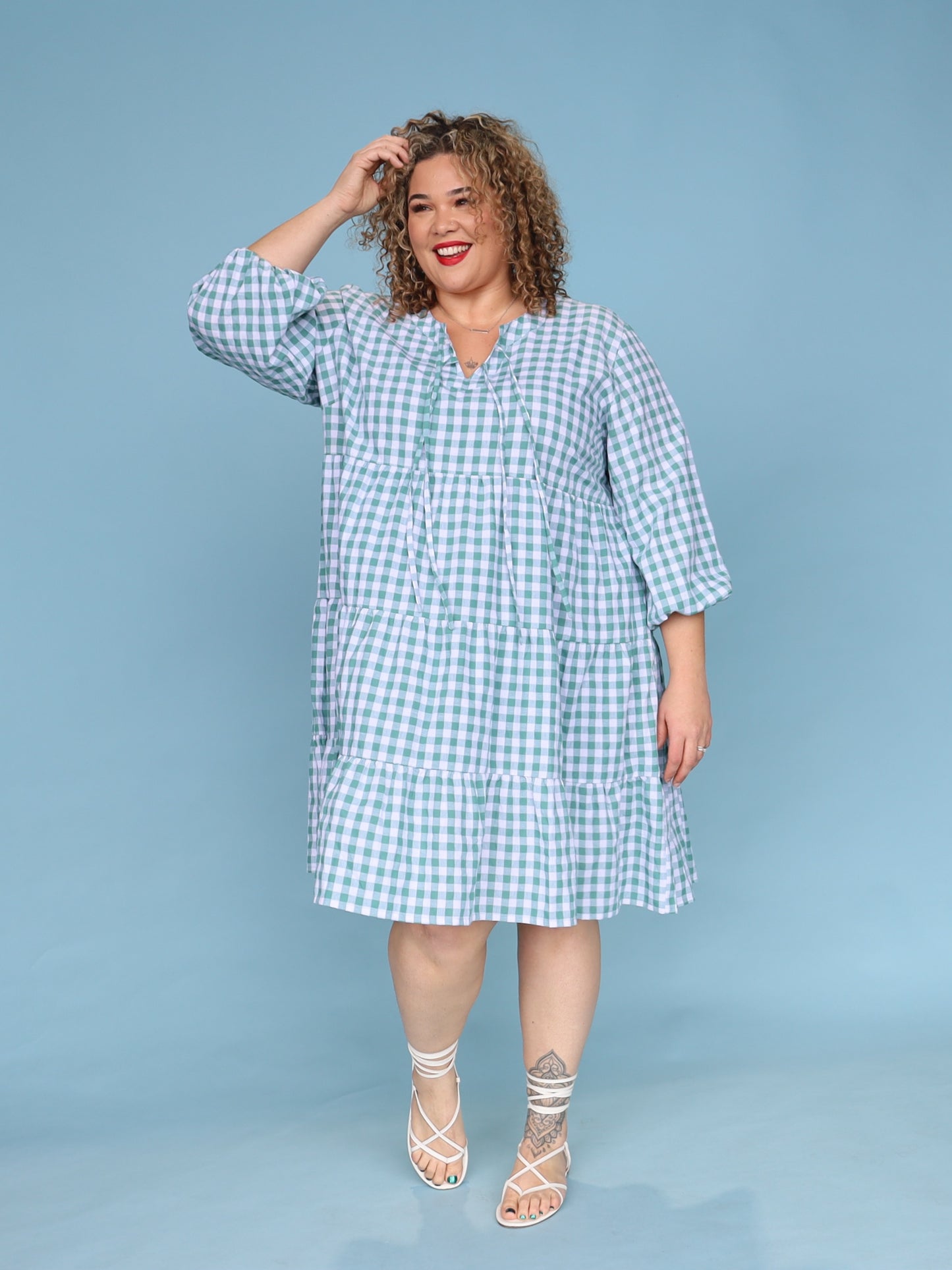 Cinta Dress - Tosca Gingham