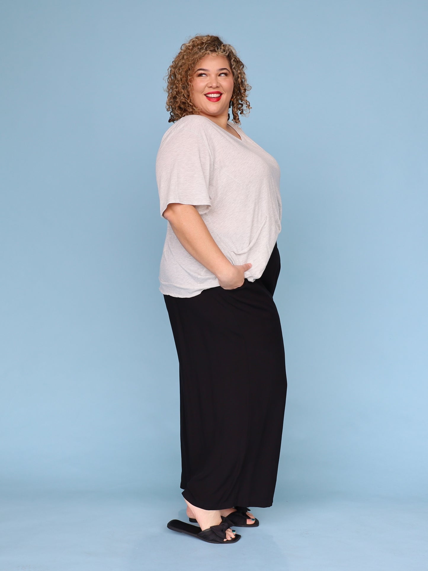 Uptown Girl Pant - Black