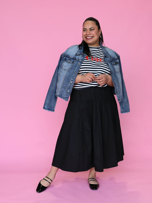 Highway Star Denim Jacket - Vintage Blue - Isla-Maree