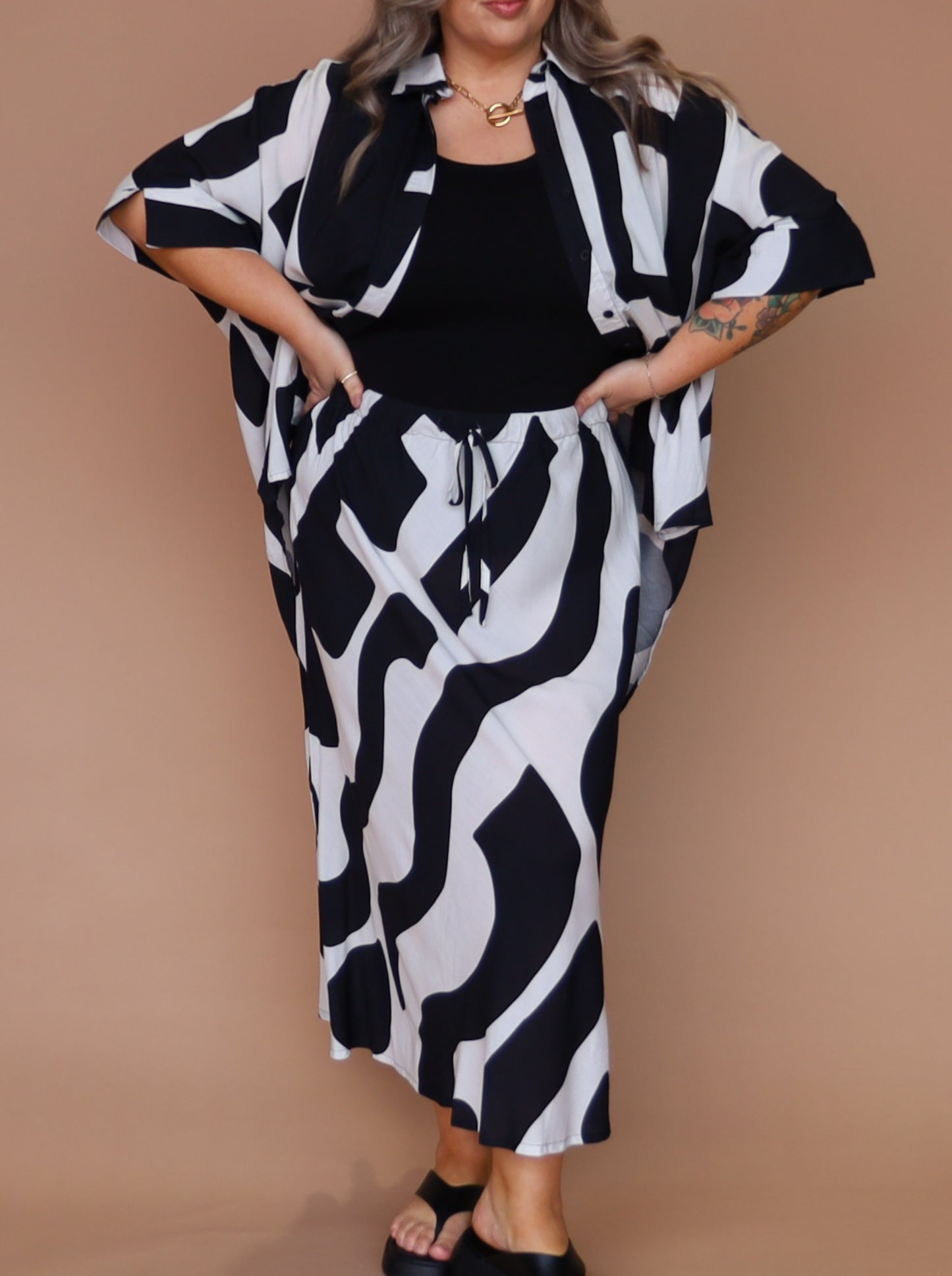 Sloane Skirt - Geo