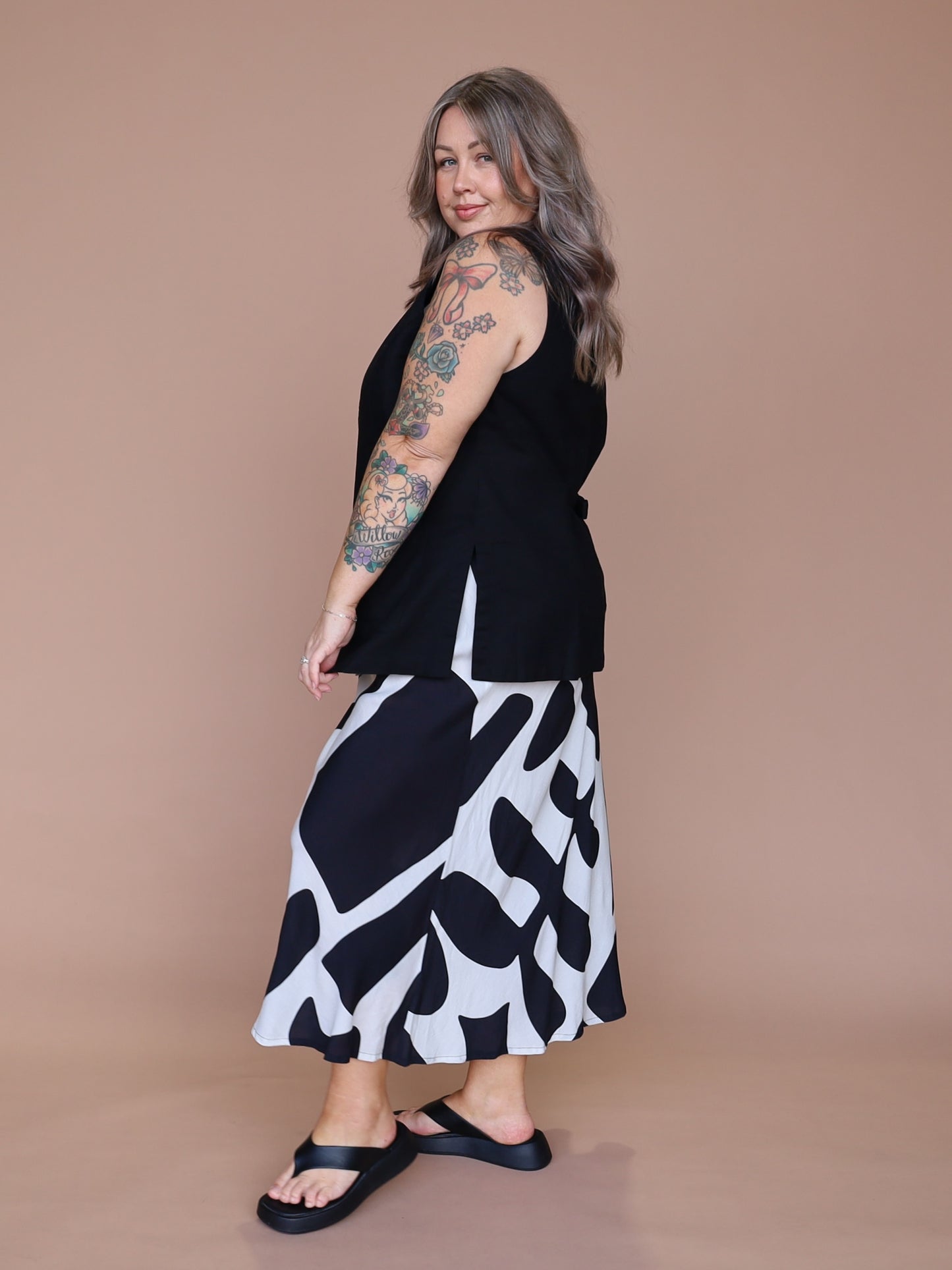 Longline Vest - Midnight