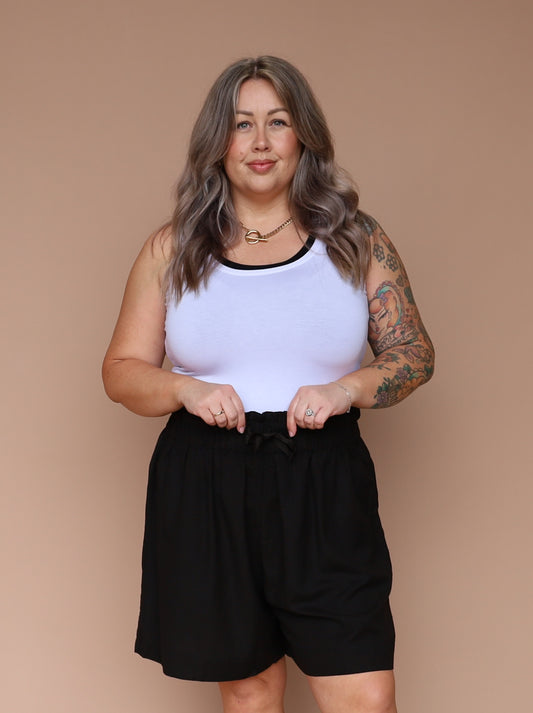 Basic Singlet - White - Isla-Maree