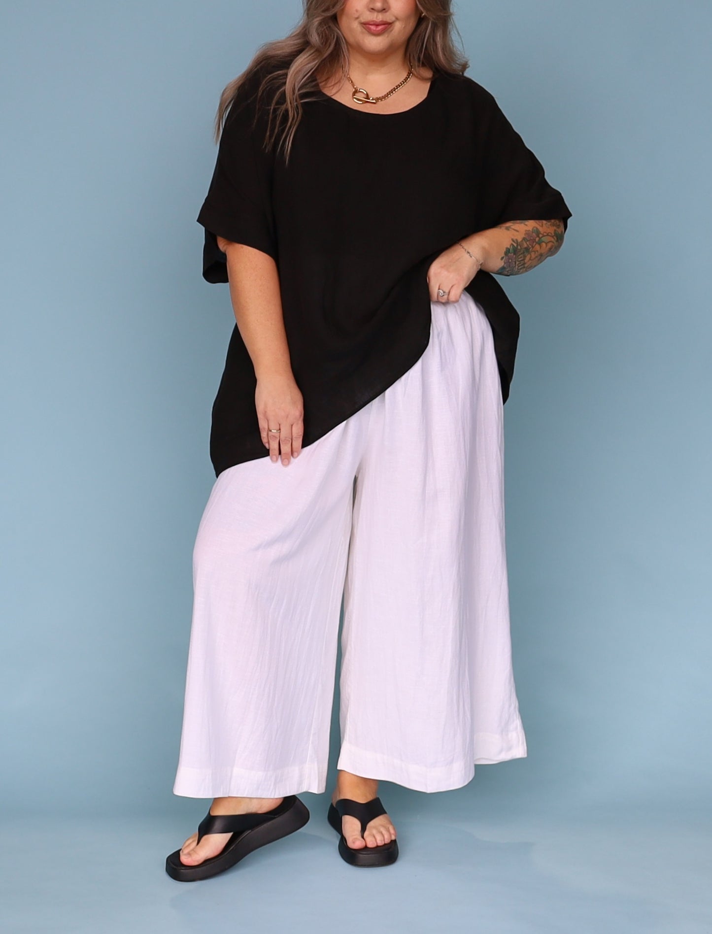 St Tropez Pant - White