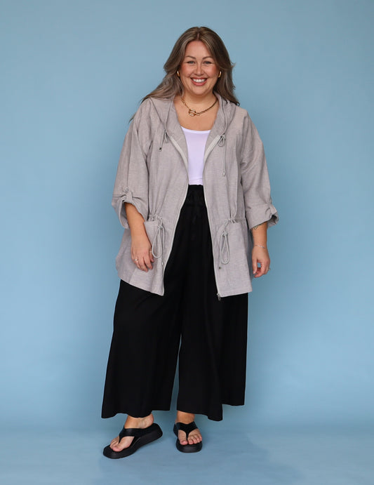 Milan Anorak - Grey Marle