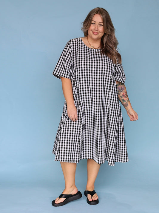 Noosa Dress - Gingham