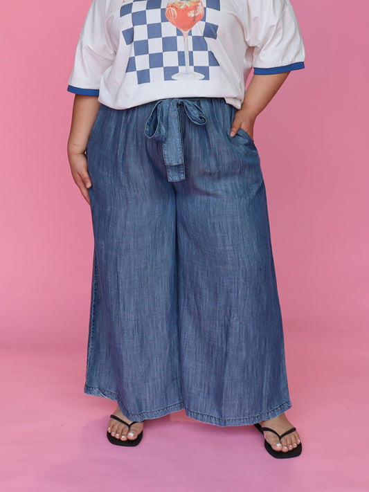 Frankie Pant - Chambray