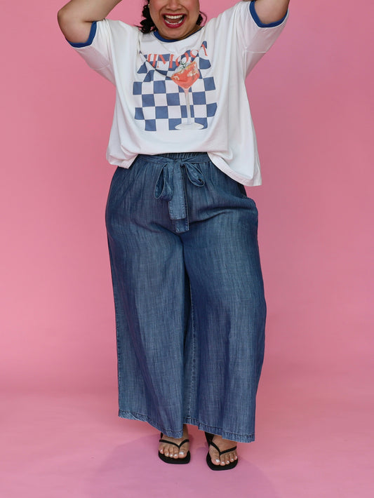 Frankie Pant - Chambray