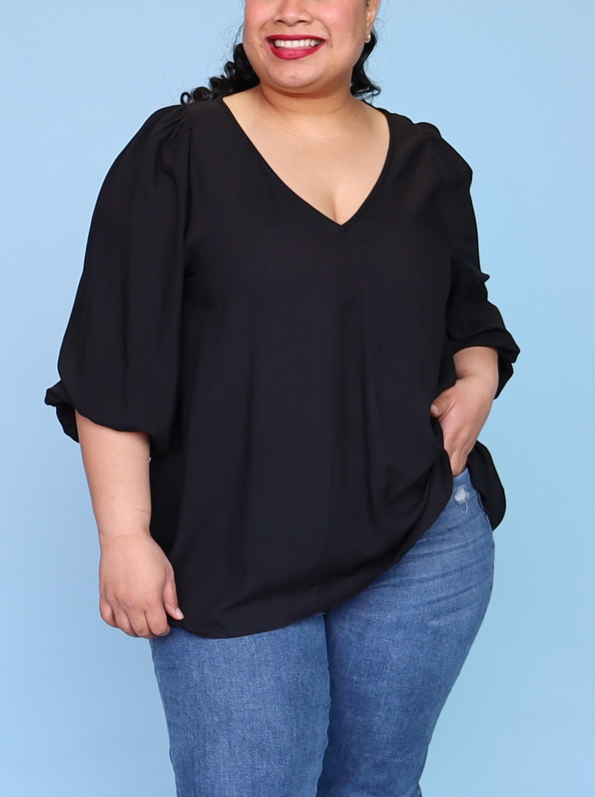 Delphine Top - Black