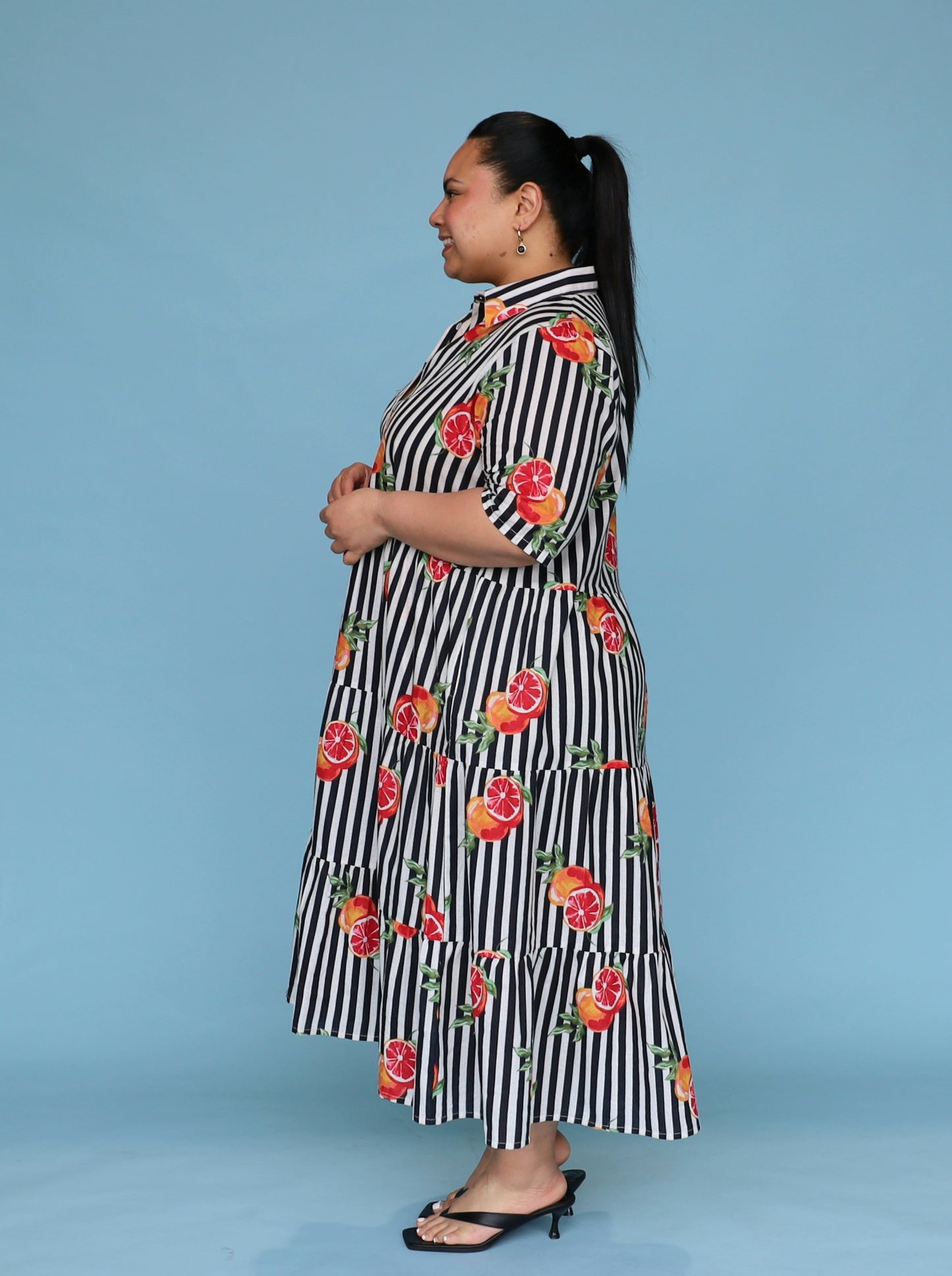 Jacquie Dress - Blood Orange