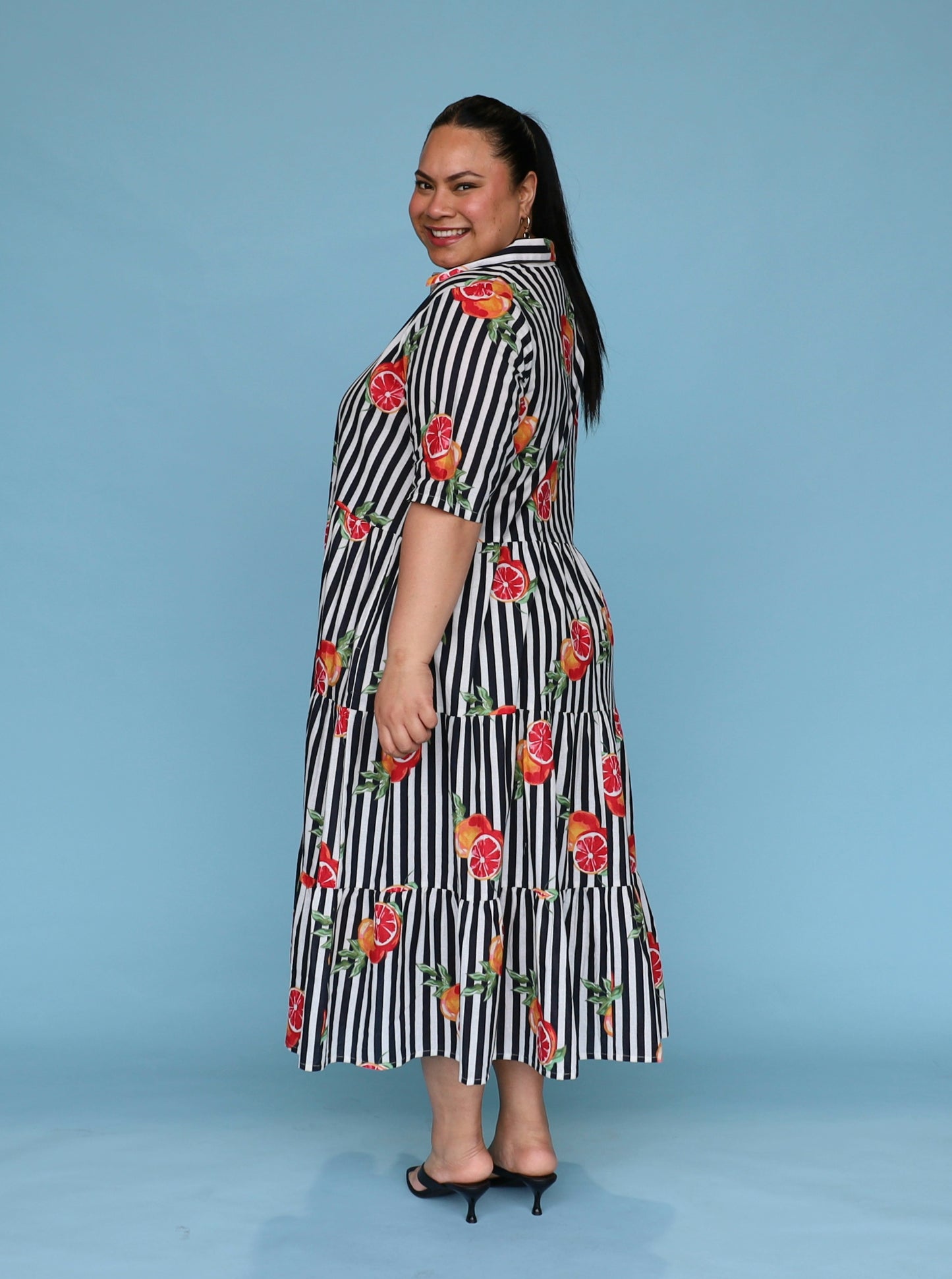 Jacquie Dress - Blood Orange