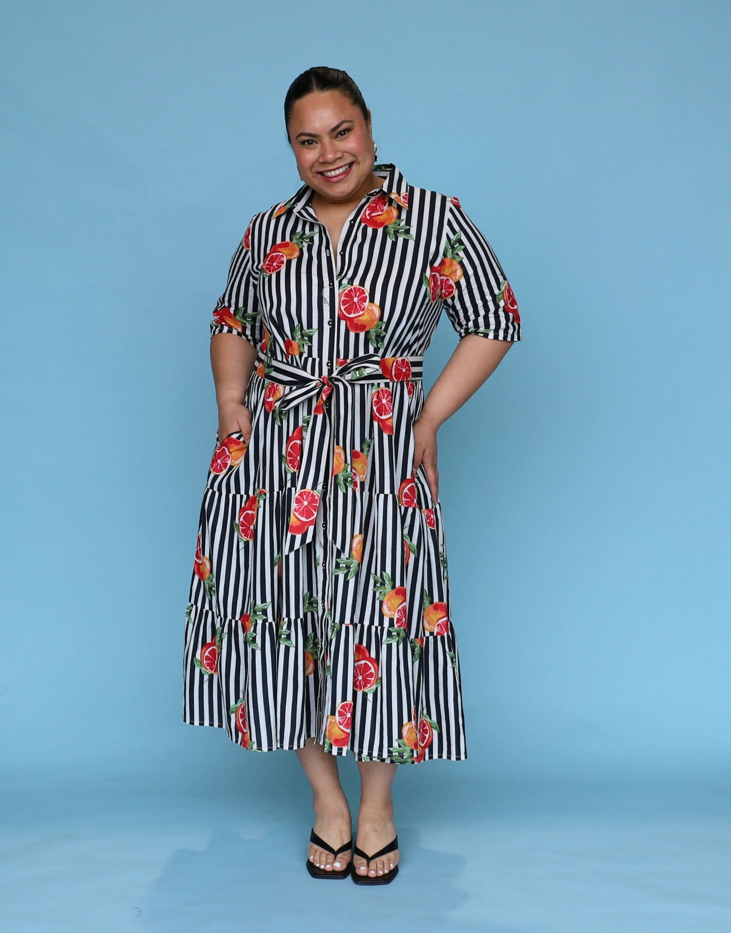 Jacquie Dress - Blood Orange