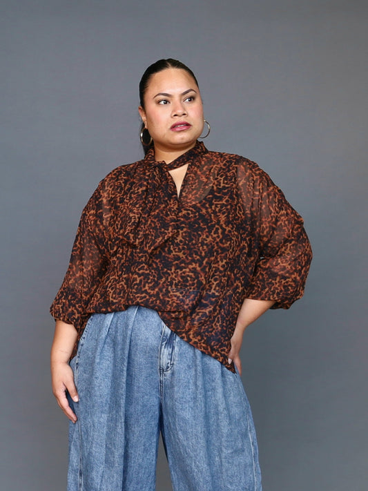 Ophelia Shirt - Tortoise - Isla-Maree