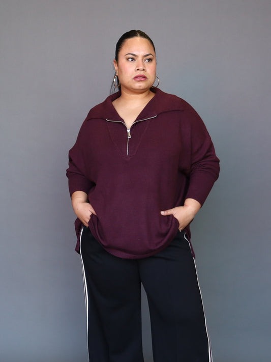 Finn Jumper - Mulberry PRESALE DUE END MAY