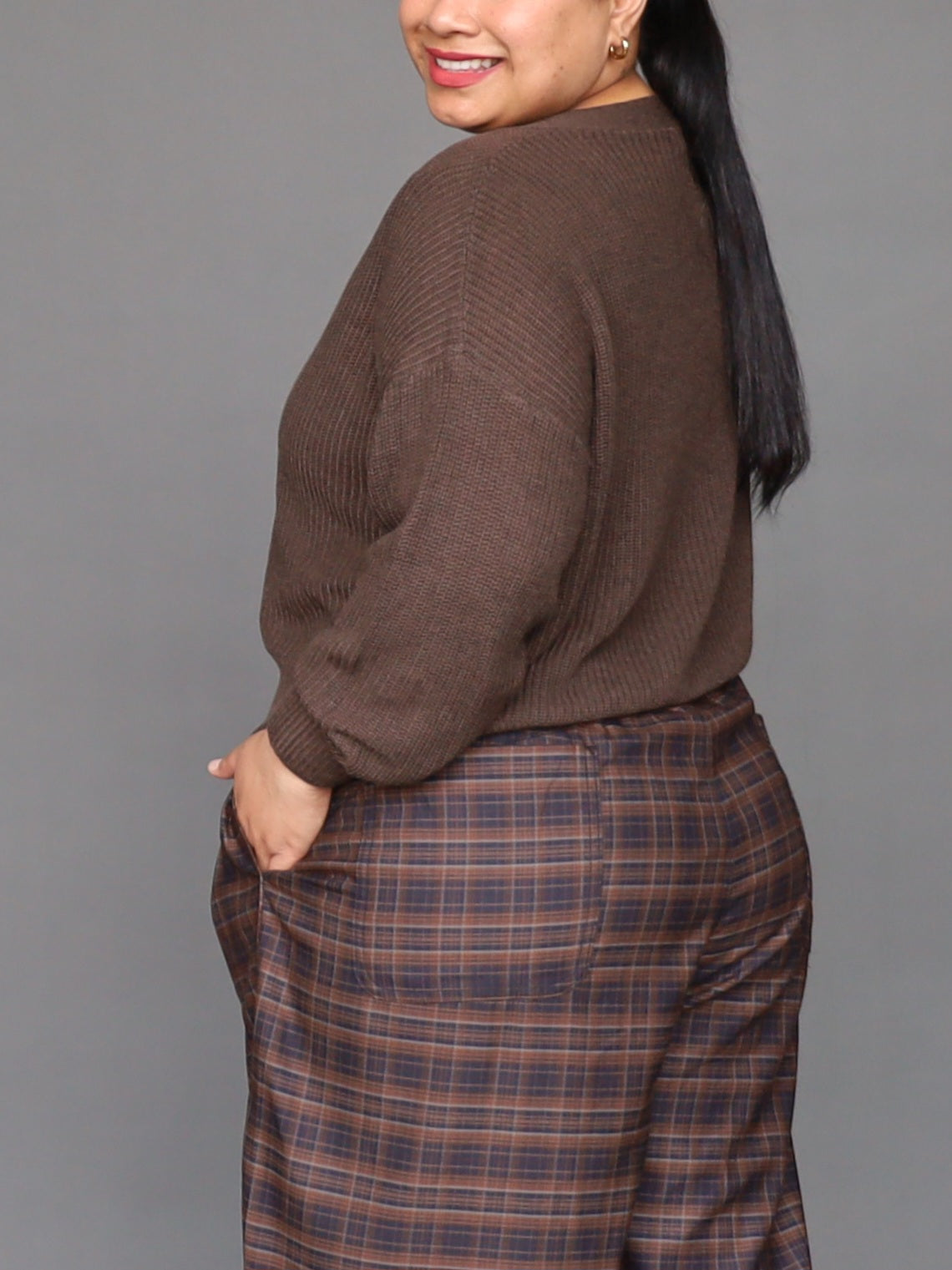 Cooper Cardi - Chocolate PRE SALE DUE END MAY - Isla-Maree