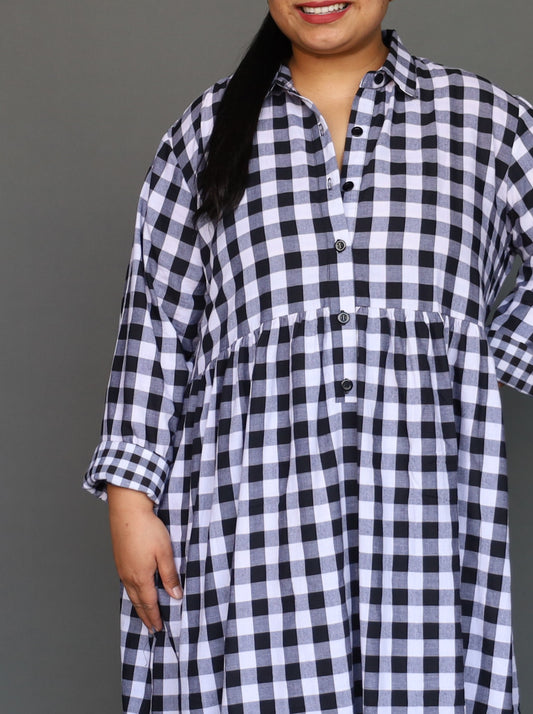 Smock Dress - Gingham Duo - Isla-Maree