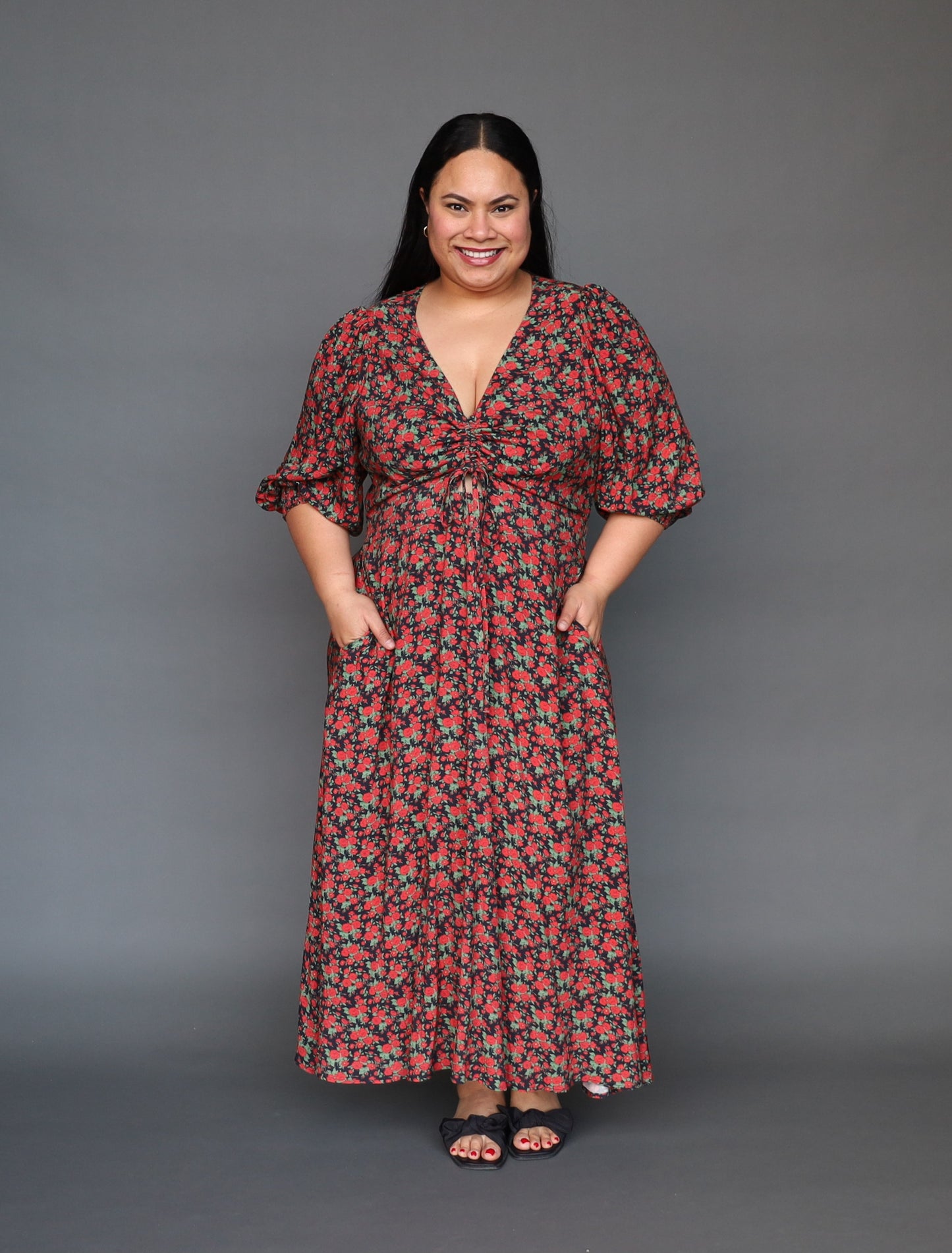 Rosie Dress - Rouge