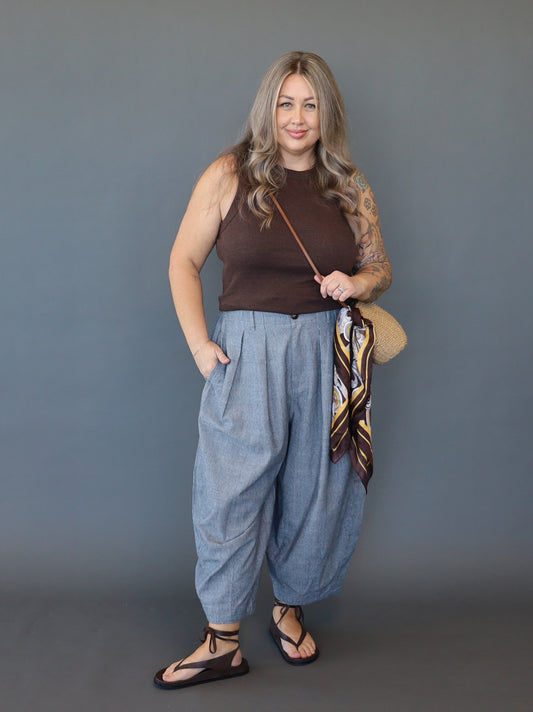 Let's Dance Pant - Hickory Stripe