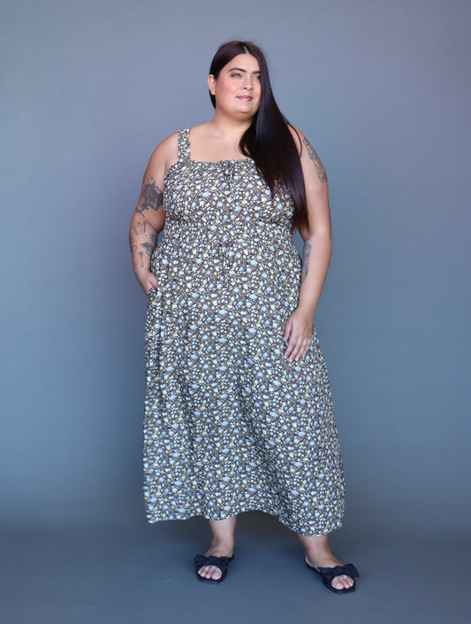 Trinity Dress - Chocolate Meadow