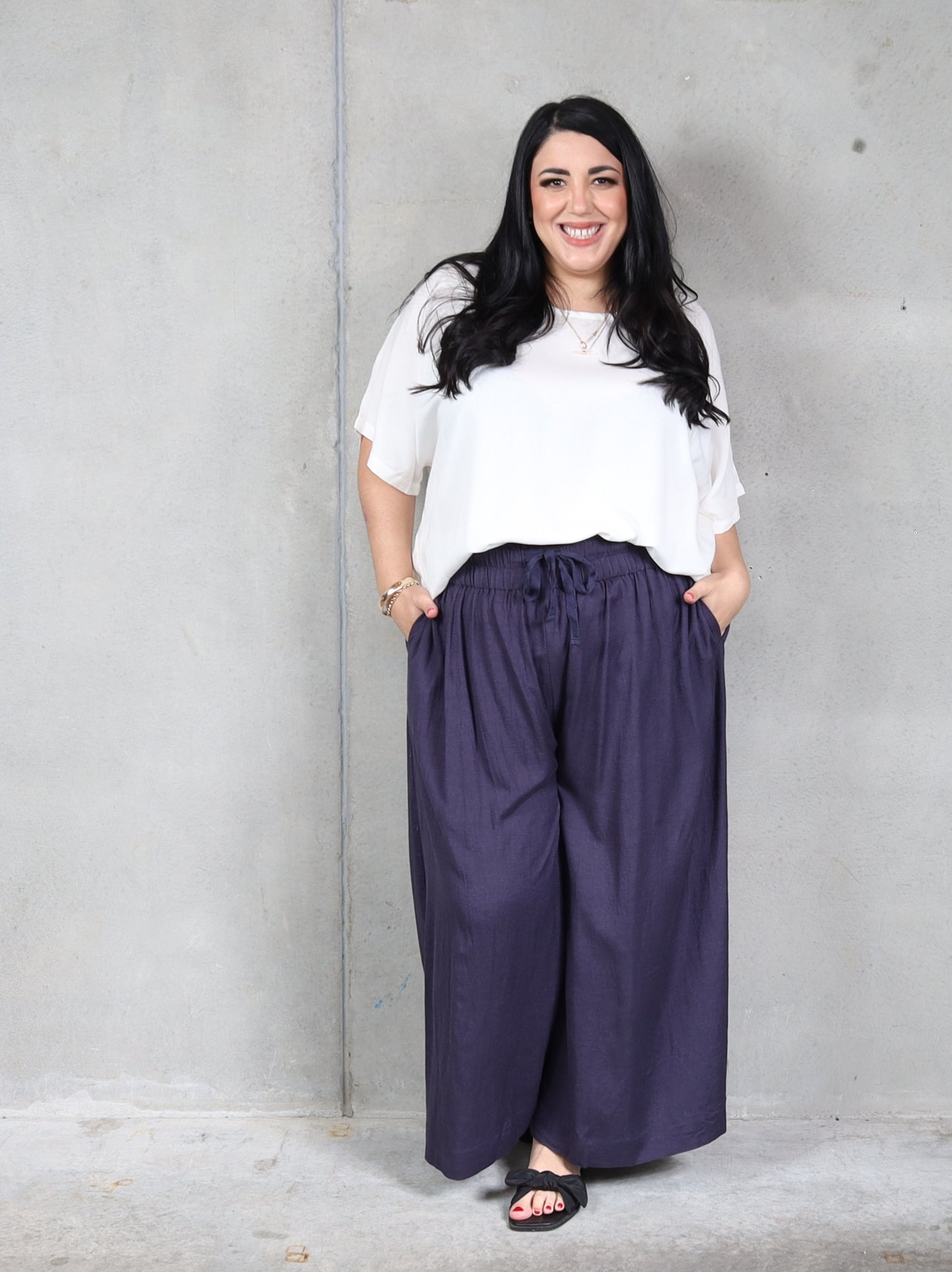 St Tropez Pant - Navy