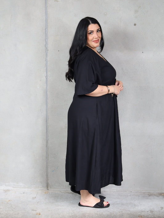 Juney Dress - Black - Isla-Maree