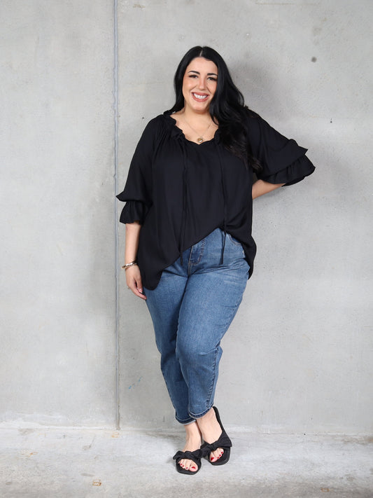 Sophia Blouse - Black