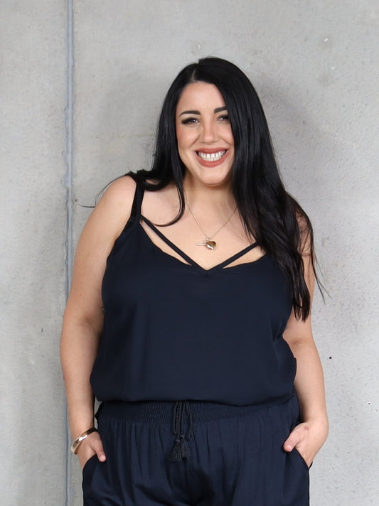 Chloe Cami - Navy
