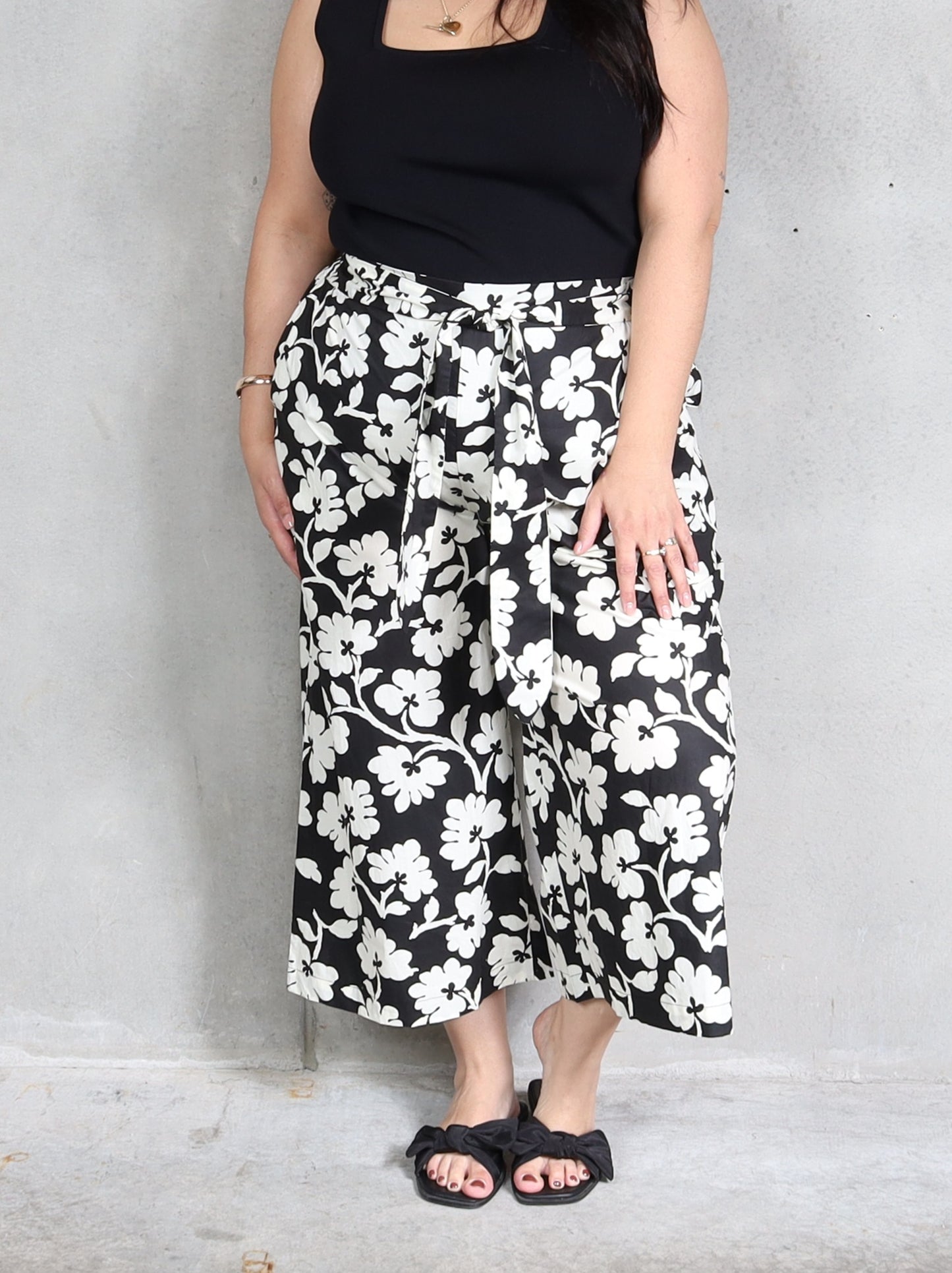 Venice Pants 7/8th - Cream Blossom