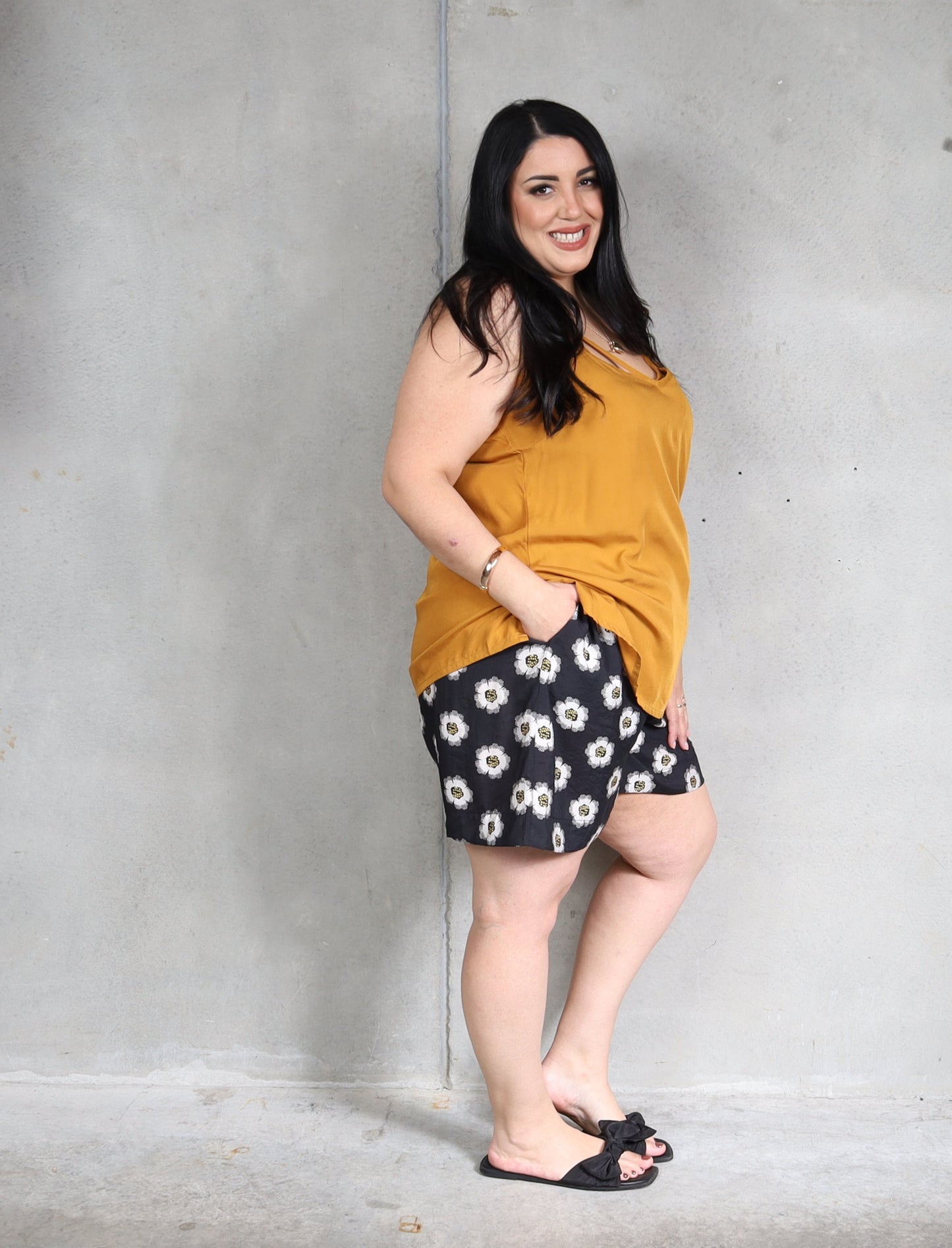 Chloe Cami - Mustard