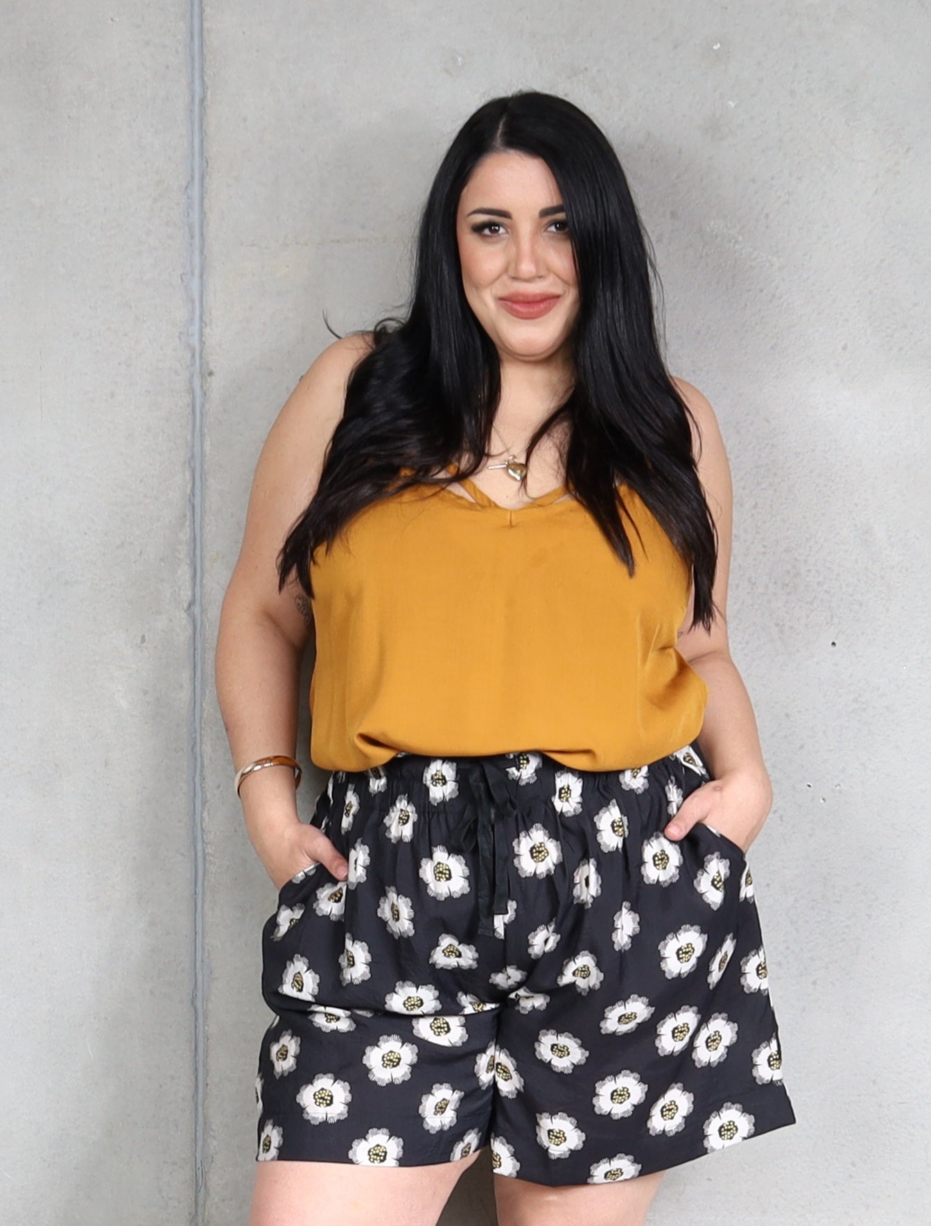 Chloe Cami - Mustard