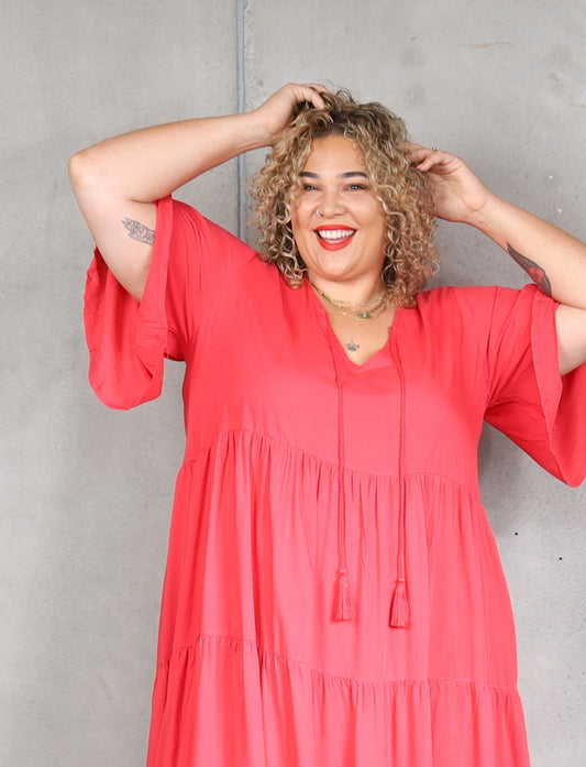 Florence Dress - Watermelon