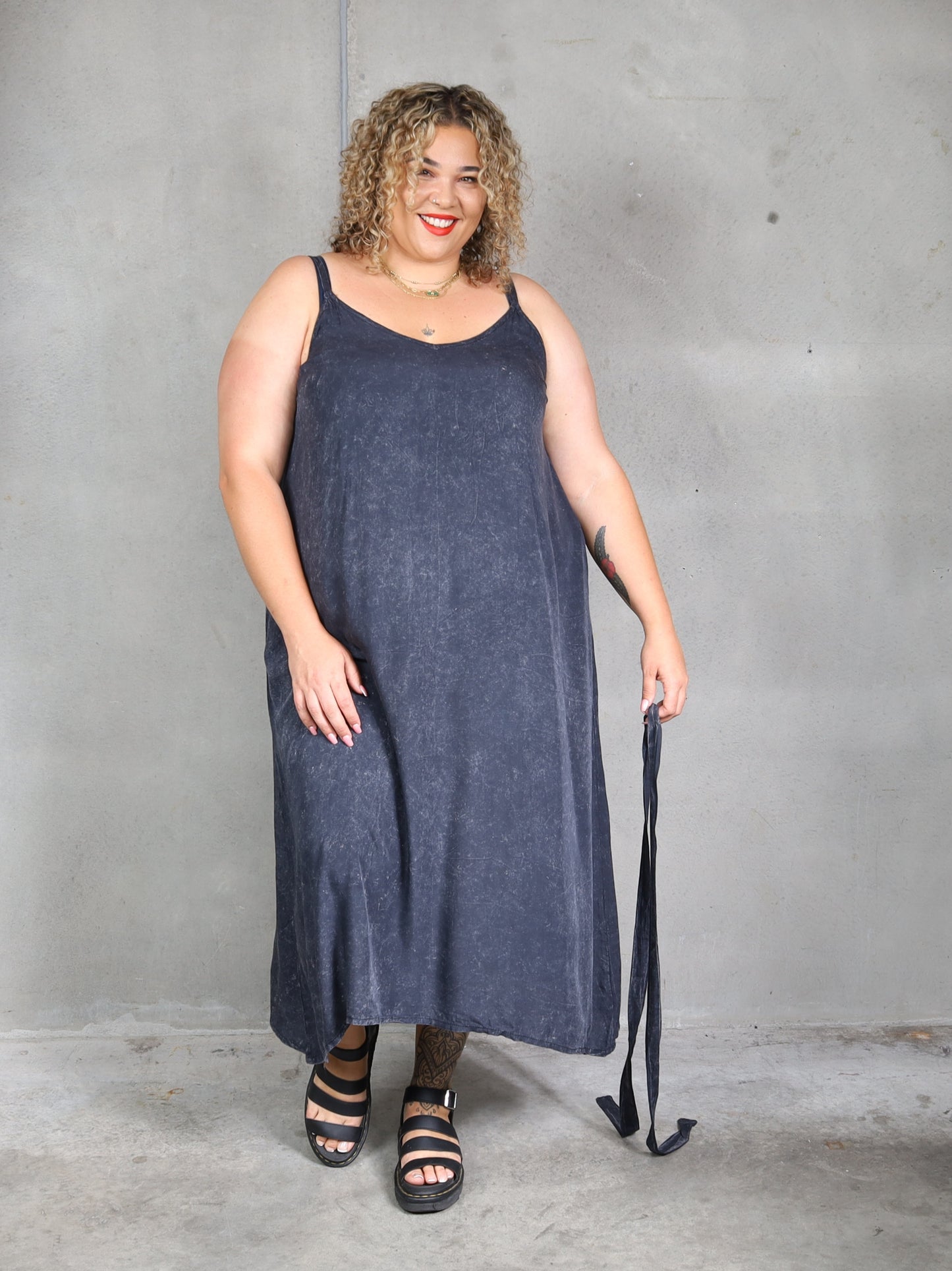 Mimosa Maxi - Stonewash