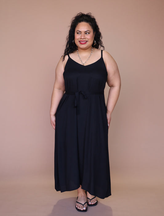 Mimosa Maxi - Black - Isla-Maree